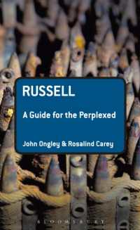 わからない人のためのラッセル<br>Russell: a Guide for the Perplexed (Guides for the Perplexed)