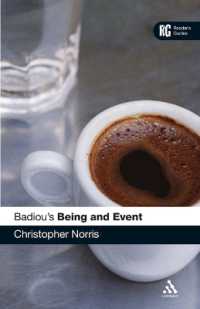 Badiou's 'Being and Event' : A Reader's Guide (Reader's Guides)