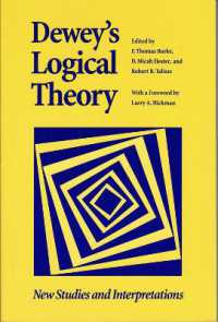 Dewey's Logical Theory : New Studies and Interpretations (Vanderbilt Library of American Philosophy)