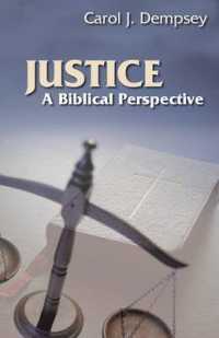 Justice : A Biblical Perspective