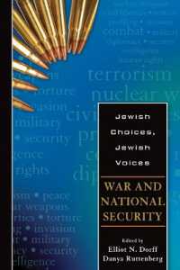 Jewish Choices, Jewish Voices : War and National Security (Jewish Choices, Jewish Voices)