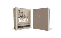 La Biblia Jesus / Holy Bible Jesus : Nueva Version Internacional, Tela Gris Tapa Dura