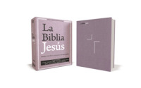 La Biblia Jesus : Nueva version internacional: Tela Lavanda, Tapa Dura