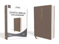 Nbla， Santa Biblia， Letra Supergigante， Tapa Dura/Tela， Gris， Palabras de Jes�s En Rojo， Comfort Print