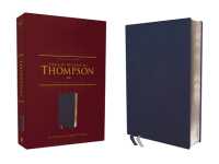 Rvr， Biblia de Referencia Thompson， Leathersoft， Azul Añil， Palabras de Jesús En Rojo， Comfort Print
