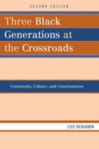 Three Black Generations at the Crossroads : Community, Culture, and Conciousness