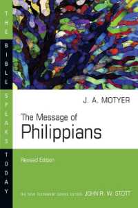 The Message of Philippians (The Bible Speaks Today Series) （Revised, Revised）