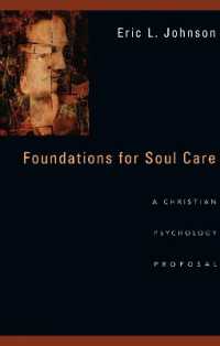Foundations for Soul Care - a Christian Psychology Proposal