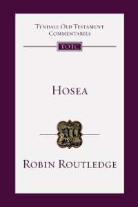 Hosea : An Introduction and Commentary (Tyndale Old Testament Commentaries)