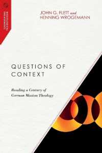 Questions of Context - Reading a Century of German Mission Theology