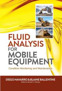 Fluid Analysis for Mobile Equipment : Condition Monitoring and Maintenance