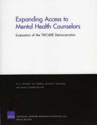 Expanding Access to Mental Health Counselors : Evaluation of the TRICARE Demonstration