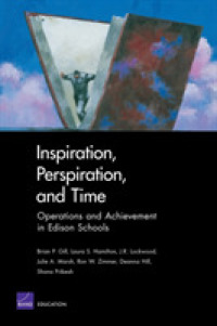 Inspiration, Perspiration, and Time : Operations and Achievement in Edison Schools
