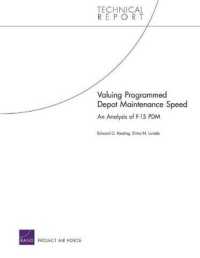 Valuing Programmed Depot Maintenance Speed : An Analysis of F-15 PDM