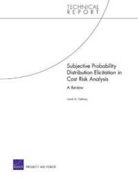 Subjective Probability Distribution Elicitation in Cost Risk Analysis : A Review