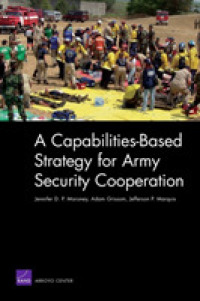 A Capabilities-based Strategy for Army Security Cooperation