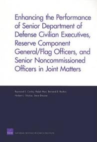 Enhancing the Performance of Senior Department of Defense Civilian Executives, Reserve Component General/flag Officers, and Senior Noncommissioned Officers in Joint Matters