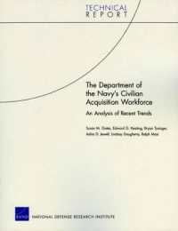 The Department of the Navy's Civilian Acquisition Workforce : an Analysis of Recent Trends