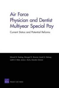 Air Force Physician and Dentist Multiyear Special Pay : Current Status and Potential Reforms