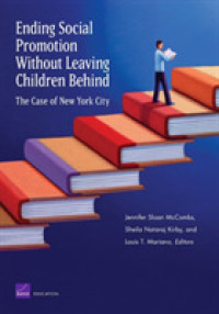 Ending Social Promotion without Leaving Children Behind : the Case of New York City