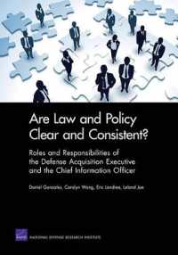 Are Law and Policy Clear and Consistent? : Roles and Responsibilities of the Defense Acquisition Executive and the Chief Information Officer