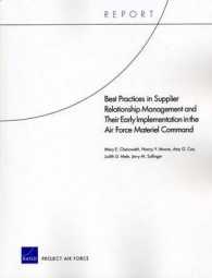 Best Practices in Supplier Relationship Management and Their Early Implementation in the Air Force Material Command