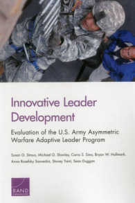 Innovative Leader Development : Evaluation of the U.S. Army Asymmetric Warfare Adaptive Leader Program
