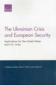 The Ukrainian Crisis and European Security : Implications for the United States and U.S. Army