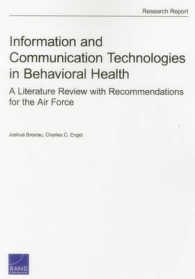 Information and Communication Technologies in Behavioral Health : A Literature Review with Recommendations for the Air Force