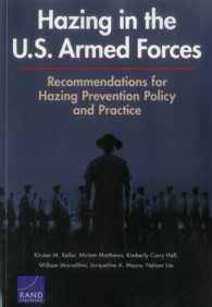 Hazing in the U.S. Armed Forces : Recommendations for Hazing Prevention Policy and Practice