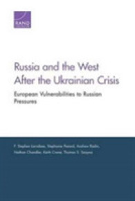 Russia & the West after the Ukrainian Crisis : European Vulnerabilities to Russian Pressures