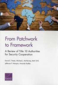 From Patchwork to Framework : A Review of Title 10 Authorities for Security Cooperation