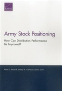 Army Stock Positioning : How Can Distribution Performance Be Improved?