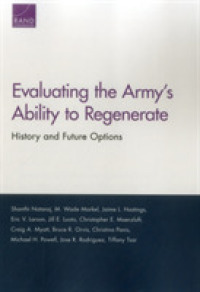 Evaluating the Army's Ability to Regenerate : History and Future Options
