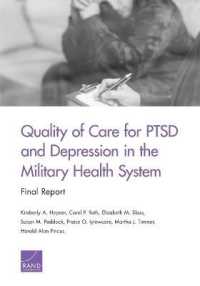 Quality of Care for PTSD and Depression in the Military Health System : Final Report