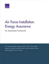 Air Force Installation Energy Assurance : An Assessment Framework