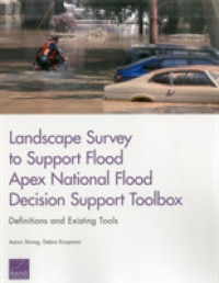 Landscape Survey to Support Flood Apex National Flood Decision Support Toolbox : Definitions and Existing Tools