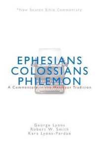 Nbbc, Ephesians/Colossians/Philemon : A Commentary in the Wesleyan Tradition (New Beacon Bible Commentary)