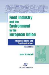 Food Industry and the Environment in the European Union : Practical Issues and Cost Implications （2 SUB）