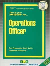 Operations Officer : Passbooks Study Guide (Career Examination)