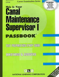 Canal Maintenance Supervisor I