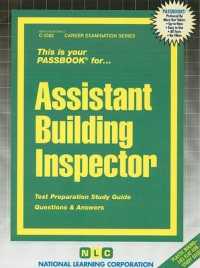 Assistant Building Inspector : Passbooks Study Guide (Career Examination)