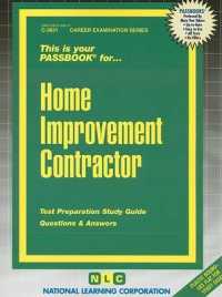 Home Improvement Contractor : Passbooks Study Guide (Career Examination)