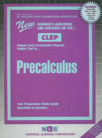 Precalculus : Passbooks Study Guide (College Level Examination Program)