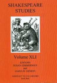 Shakespeare Studies : Volume XLI (Shakespeare Studies)
