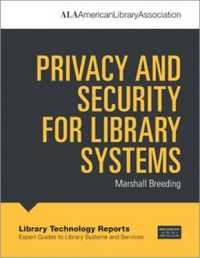 Privacy and Security for Library Systems (Library Technology Reports)
