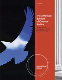 American System of Criminal Justice, International Edition -- Paperback / softback （13 ed）