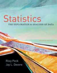 Statistics : The Exploration & Analysis of Data （7TH）