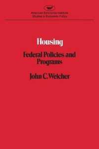 Housing : Federal Policies and Programmes