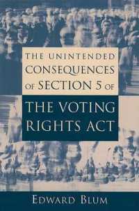 The Unintended Consequences of Section 5 of the Voting Rights Act